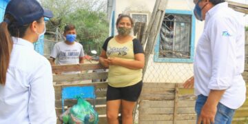 Apoyos por COVID-19 llegan a Col. Unidos Avanzamos de Victoria