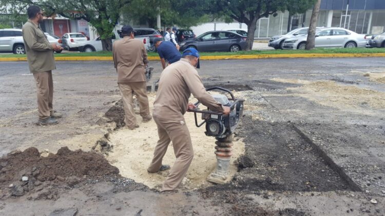 Termina sustitución de tubería de drenaje en calle Veracruz y Bulevar Tamaulipas