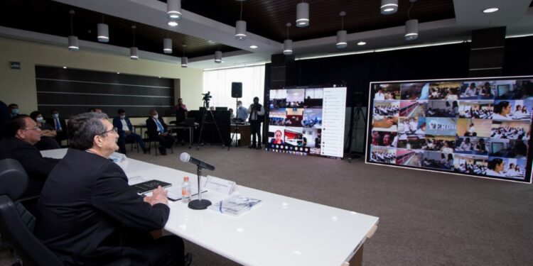 Rinde Rector de la UAT José Suárez segundo informe de labores