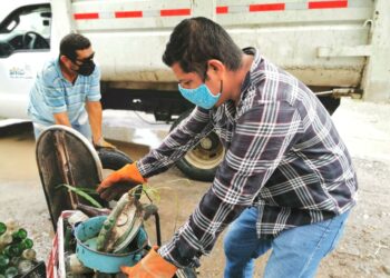 Llevan descacharre a Ejidos Guadalupe Victoria y El Olivo