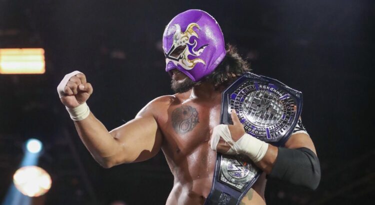 El Hijo del Fantasma, campeón de peso crucero de NXT de la WWE