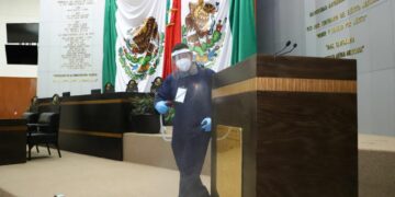 Refuerzan medidas sanitarias en el Congreso de Tamaulipas