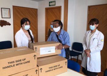 Agentes Aduanales donan 24 ventiladores para salvar vidas del COVID-19