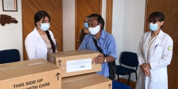 Agentes Aduanales donan 24 ventiladores para salvar vidas del COVID-19