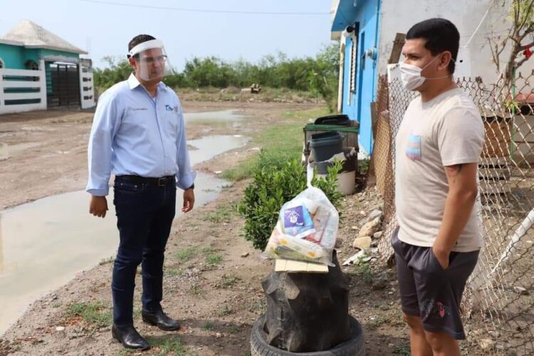 Llevan apoyos alimentarios a familias vulnerables de 43 municipios en Tamaulipas