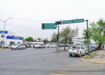 Repara Municipio daños a semáforos dañados por tromba