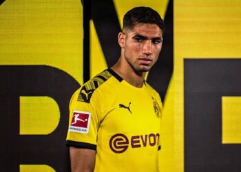 Achraf Hakimi se despide del Borussia Dortmund