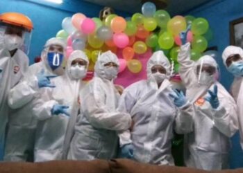 Realizan en Veracruz ‘Fiesta Covid’ con todo y equipo médico