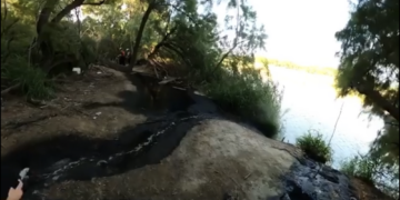 Acusa Partido Verde contaminación del río Bravo