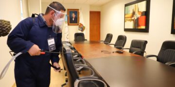 Continúa Congreso de Tamaulipas prevención de la propagación del COVID-19