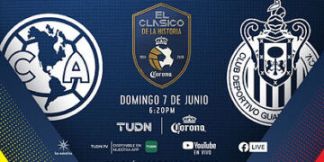 América vs Chivas: Horario y cómo ver #ElClásicoDeLaHistoria