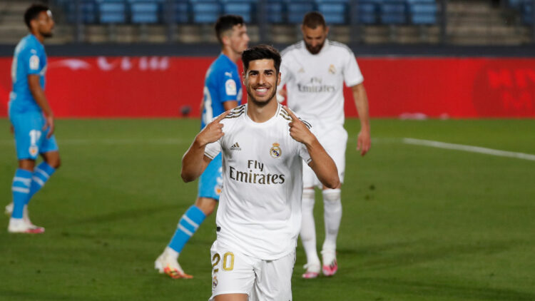 Marco Asensio regresa y anota gol tras casi un año lesionado