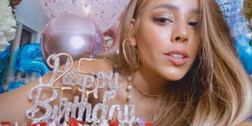 Danna Paola celebra el día de hoy 25 años