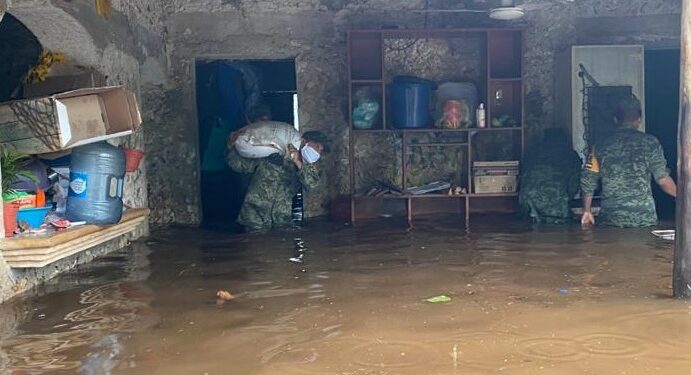 Ejército Mexicano continúa aplicando el Plan DN-III-E en varios estados de la República Mexicana por lluvias