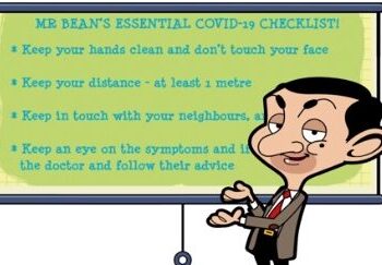 Mister Bean se alía con OMS para pedir que población siga alerta ante COVID