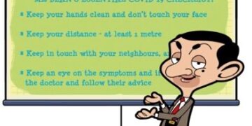 Mister Bean se alía con OMS para pedir que población siga alerta ante COVID