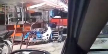 Asi luce la calle Hidalgo de Ciudad Victoria este 1 de junio