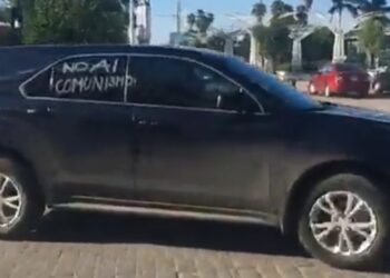 La Asociación Civil FRENA realiza manifestación en contra Gobierno Federal