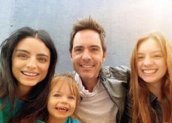 La felicitación de Aislinn Derbez a Mauricio Ochmann por el Día del Padre