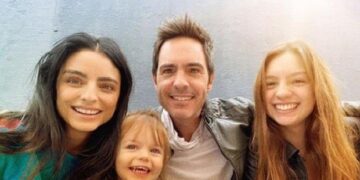 La felicitación de Aislinn Derbez a Mauricio Ochmann por el Día del Padre
