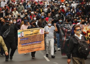 Policías de CDMX protestan ante la ‘criminalización’ de su labor