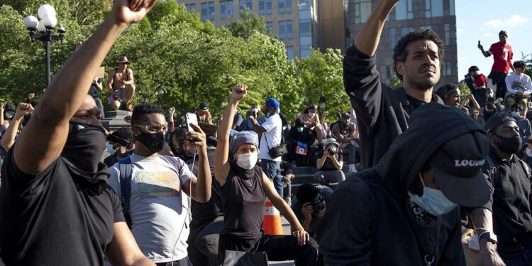 Crecen protestas raciales en EU pese a amenazas de Trump