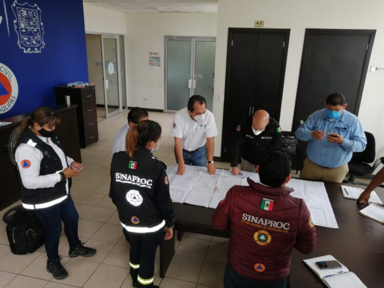 Protección Civil Nacional atiende solicitud de gobierno de Tamaulipas sobre declaratoria de emergencia