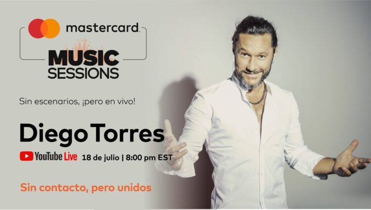 Diego Torres ofrecerá concierto digital