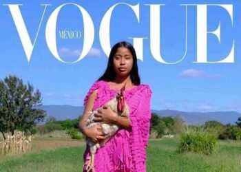 Karen Vega la primera modelo aaxaqueña en las pàginas de Vogue