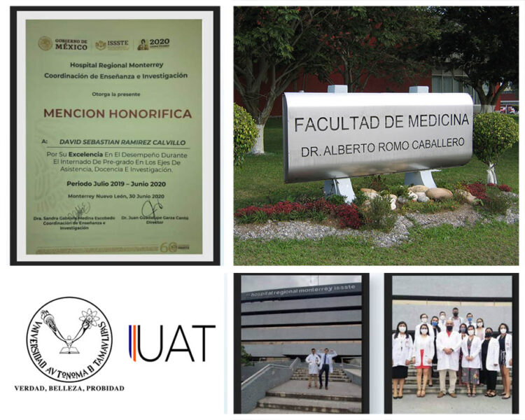 Distinguen en Nuevo León a estudiantes de Medicina UAT-Tampico