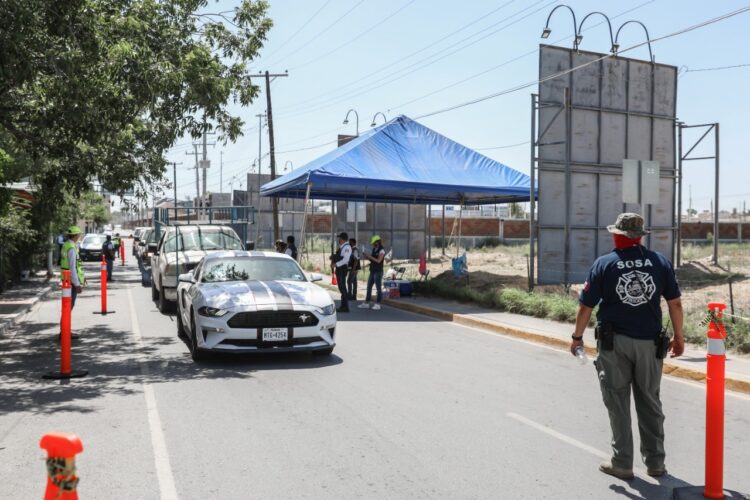 Seguirán filtros sanitarios cercanos a puentes internacionales