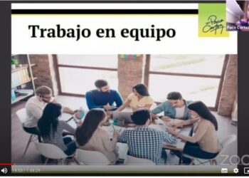 Imparten a estudiantes el Taller sobre trabajo en equipo