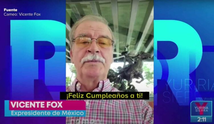 Vicente Fox te canta Las Mañanitas por 5 mil pesos