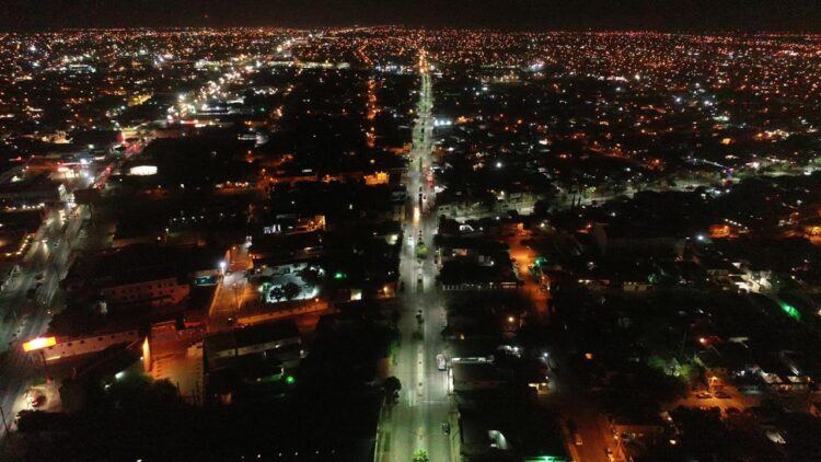 Transforma modernización de alumbrado público avenidas de Matamoros