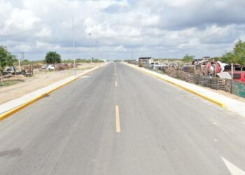 Pavimentan colonias periféricas en Nuevo Laredo