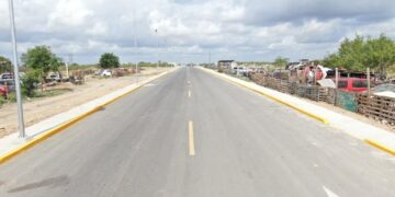 Pavimentan colonias periféricas en Nuevo Laredo