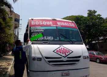 Retiran de circulación 6 unidades de transporte público en Tampico