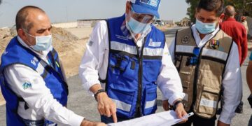 Supervisa Rivas circuito  vial en ‘Blanca Navidad’ en N. Laredo