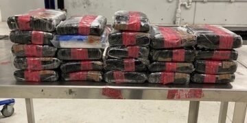 Confiscan 35 kilos de metanfetamina, en Laredo, Texas
