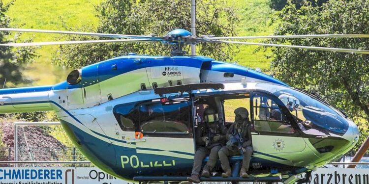Operación al estilo ‘Rambo’ en Alemania contra un fugitivo armado