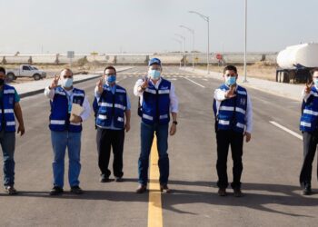 Supervisa Rivas construcción de  acceso a nuevo Hospital General