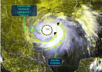 Huracán “Hanna” trae fuertes vientos y lluvias a frontera de Tamaulipas