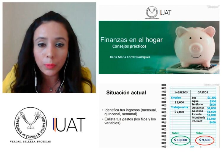 Imparten temas de educación financiera en la UAT