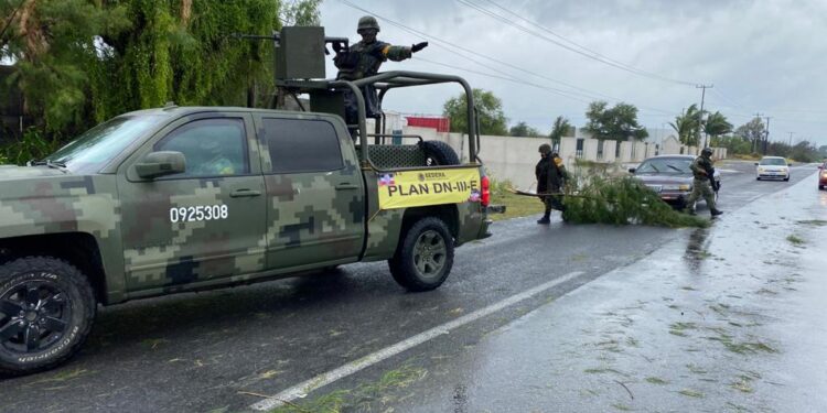 Atienden Gobierno de Matamoros y JAD daños provocados por huracán “Hanna”