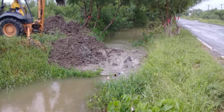 Atienden Gobierno de Matamoros y JAD daños provocados por huracán “Hanna”