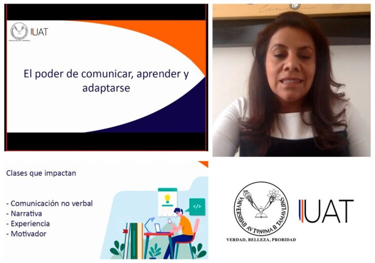 Expone UAT temas sobre comunicación y docencia en la nueva realidad