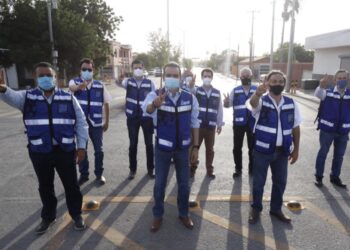 Lista modernización de calle Paseo Loma Real de N. Laredo 