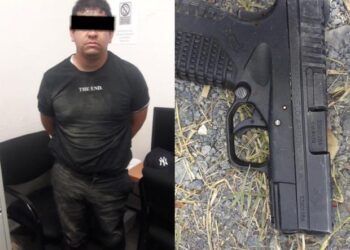 Frustran asalto armado en banco de Guadalupe, N.L.