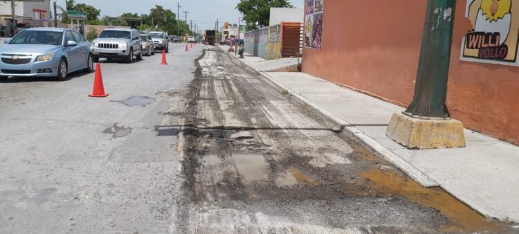 Inicia Matamoros pavimentación de Av. Solidaridad con inversión de 3.4 MDP