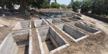 En un solo día sepultan 25 cadáveres COVID en Cd. Madero